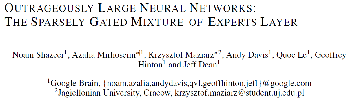 Introduction to Mixture-of-Experts | Original MoE Paper Explained